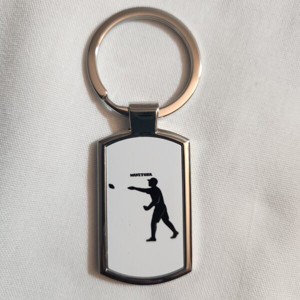 Cornhole Manitoba Keychain (Male)