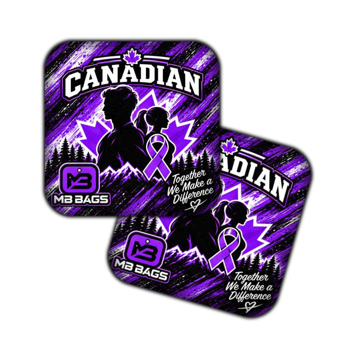 Purple Riboons Purple Ribbon — Cancer Awareness and Unity - MB Bags