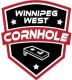 Winnipeg west cornhole logo
